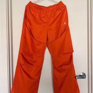Nike Air Jordan Athletic Wide-Leg Pants